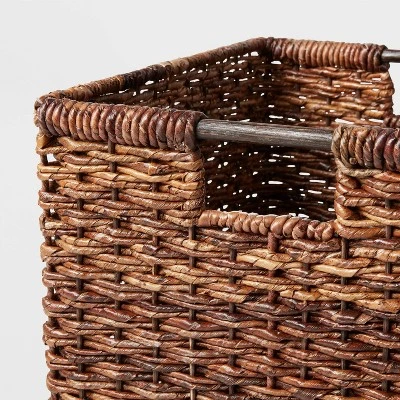 Woven Abaca Crate - Brightroom™ 2 Woven Abaca Crate - Brightroom™ - Image 2