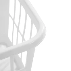 1.25bu Laundry Basket White - Brightroom™: Plastic Clothes Hamper With Built-In Handles, Medium Size, Portable Storage 8 1.25bu Laundry Basket White - Brightroom™: Plastic Clothes Hamper With Built-In Handles, Medium Size, Portable Storage -Home Comfort Store GUEST c75b598d e861 4b67 972a 990b3e24858f