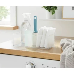 12" X 6" X 4" All Purpose Storage 1/2 Storage Bin - Brightroom™: Clear Plastic Decorative Container, No Assembly Required 9 12" X 6" X 4" All Purpose Storage 1/2 Storage Bin - Brightroom™: Clear Plastic Decorative Container, No Assembly Required -Home Comfort Store GUEST c9536262 b5ce 4303 9455 f10d7d6b7fbc