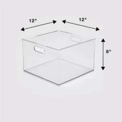 12" X 12" X 8" All Purpose Storage Bin - Brightroom™ 9 12" X 12" X 8" All Purpose Storage Bin - Brightroom™ -Home Comfort Store GUEST ca7b3513 2876 4b3c bb46 fdf71d2169ef