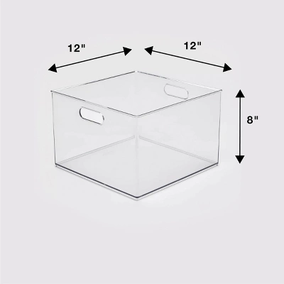 12" X 12" X 8" All Purpose Storage Bin - Brightroom™ 5 12" X 12" X 8" All Purpose Storage Bin - Brightroom™ - Image 5