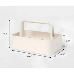 Storage Caddy Color Ivory - Brightroom™ 7 Storage Caddy Color Ivory - Brightroom™ -Home Comfort Store GUEST cbfa7e55 c608 4c9c 98ac e4103f311c37