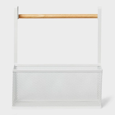 Punched Metal Over The Door Kitchen Cabinet Organizer - Brightroom™ 2 Punched Metal Over The Door Kitchen Cabinet Organizer - Brightroom™ - Image 2