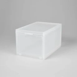 Small Stackable Bins Front Opening Clear Plastic - Brightroom™ 8 Small Stackable Bins Front Opening Clear Plastic - Brightroom™ -Home Comfort Store GUEST d14984ec d883 4043 91a2 cad190d9ba3c