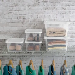 6qt Clear Storage Box White - Brightroom™ 14 6qt Clear Storage Box White - Brightroom™ -Home Comfort Store GUEST d1e3be0f e0a6 4b21 ac12 ddb613c740d0