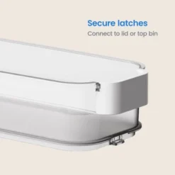 Click In Place 3qt Clear Shallow Slim Plastic Storage Bin With White Latch For Home And Office Organization - Brightroom™ 11 Click In Place 3qt Clear Shallow Slim Plastic Storage Bin With White Latch For Home And Office Organization - Brightroom™ -Home Comfort Store GUEST d901ff7b 37d4 401c 87f5 e3cadb61a7b5