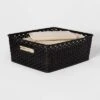 Y-Weave Medium Decorative Storage Basket - Brightroom™