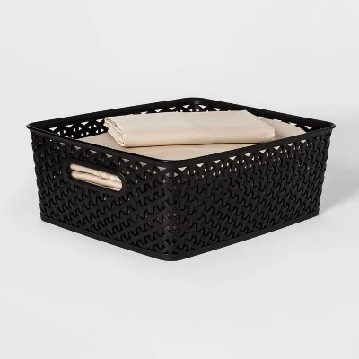 Y-Weave Medium Decorative Storage Basket - Brightroom™ 1 Y-Weave Medium Decorative Storage Basket - Brightroom™