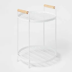 Round Vanity Organizer With Wood Handles - Brightroom™ 6 Round Vanity Organizer With Wood Handles - Brightroom™ -Home Comfort Store GUEST f2434174 7b6c 4774 aa32 39b1c1176e31