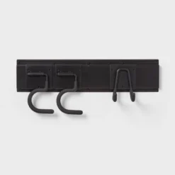Heavy Duty Garage Tool Hook And Rail Kit - Brightroom™: Wall Mounted Storage, Steel, Black, 36" Width, 90 Lb Capacity 5 Heavy Duty Garage Tool Hook And Rail Kit - Brightroom™: Wall Mounted Storage, Steel, Black, 36" Width, 90 Lb Capacity -Home Comfort Store GUEST f64e8945 0a76 45a2 aaef e952b0556146