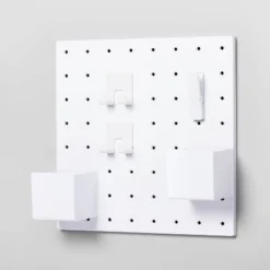 Pegboard Set White - Brightroom™ -Home Comfort Store GUEST f843dc1c 65a0 43e6 a40f 870a3fb3c0cd