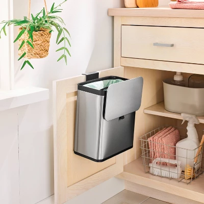 Compost Bin Stainless Steel - Brightroom™ 1 Compost Bin Stainless Steel - Brightroom™