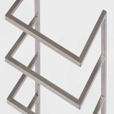 Towel Wall Storage Cabinet Brushed Nickel Metal - Brightroom™ 2 Towel Wall Storage Cabinet Brushed Nickel Metal - Brightroom™ - Image 2